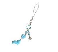MHADBKH Pendentif en acrylique pour téléphone avec motif trèfles porte-bonheur - Joli design de dessin animé - Accessoire pour femme, Acrylique, Pas de gemme