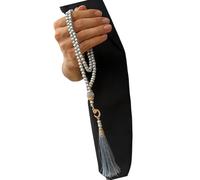 MHADBKH Perles artificielles Tasbih avec pampilles élégantes pour les cultes musulmans et l'utilisation des musulmans Tasbih Dhikr Zikr