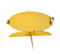 MHADBKH Plateau à gâteau en papier pour fêtes, mariages, événements - Élégant présentoir à dessert - Pratique - Indispensable pour la cuisine