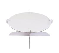 MHADBKH Plateau à gâteau en papier pour fêtes, mariages, événements - Élégant présentoir à dessert - Pratique - Indispensable pour la cuisine