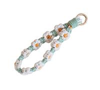 MHADBKH Porte-clés avec dragonne en forme de fleur - Cadeau de Pâques - Décoration de fête, b