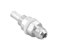 MHADBKH Raccord adaptateur de tuyau AN6 mâle vers 0,8 cm avec joint PTFE | Pour le stockage et le transfert du moteur de véhicule dans les équipements de transport, joint PTFE pour un transfert de