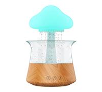 MHADBKH RainCloud Diffuseur d'huiles essentielles Humidificateurs pour chambre à coucher - Diffuseur de gouttes de pluie - Veilleuse