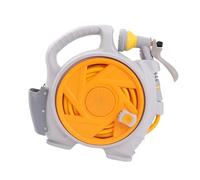 MHADBKH Rouleau de tuyau rétractable robuste avec substance en PVC solide pour un entretien constant du jardin Poignée ergonomique antidérapante