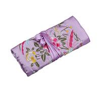 MHADBKH Sac à bijoux brodé en brocart de soie - Sac cadeau - Plusieurs couleurs - Robe en soie orientale
