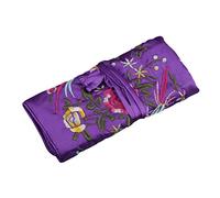 MHADBKH Sac à bijoux brodé en brocart de soie - Sac cadeau - Plusieurs couleurs - Robe en soie orientale