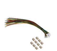 MHADBKH Sécurisez votre connexion avec un câble et un connecteur à 4 broches de 1,25 mm, un must have pour les amateurs d'électronique. Connecteur mâle