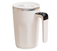 MHADBKH Tasse à café rechargeable par USB avec affichage numérique de la température pour le bureau et la maison Affichage de la température LED