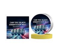 MHADBKH Vernis restaurateur de pneus de qualité supérieure pour nettoyer l'oxydation, protection longue durée, améliore les surfaces en caoutchouc, crème de restauration des surfaces en caoutchouc