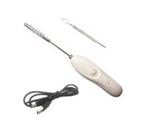 MHADBKH Vide-pomme électrique pour enlever les noyaux de fruits et légumes, coupe-légumes rotatif étanche avec 2 pour les amateurs de cuisine