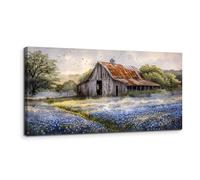 MHARTK66 Tableau Decoration Murale Salon Paysage 50x100 cm | thème végétal, toile, impression hd, facile à accrocher, montage simple, adapté à plusieurs pièces, un bon choix de cadeau