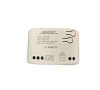 MHCOZY Relais d'interrupteur sans fil WiFi domotique, compatible avec Alexa Google Assistant (application Smart Life, 1ch 5 V/85-250 V)