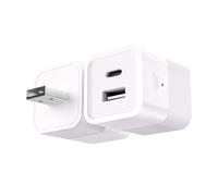 MHCOZY Tuya App Adaptateur USB Micro WiFi Smart 5-12 V DC Prise Commutateur Minuteur à distance de votre appareil USB par application téléphonique Compatible avec Alexa Google Home