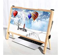 MHCYKJ Loupe d'Écran de Bureau 21 Pouces - Support d'Amplificateur Pliable Universel pour Ordinateur Portable - Lecture HD