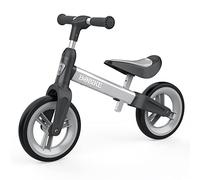 MHCYLION Vélo d'équilibre pour enfants, 1.5-4 ans, jusqu'à 25 kg, Argent, 9 pouces