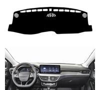 MHDFGSW Tapis Couverture Tableau Bord Voiture pour Ford Focus 2018 2019 2020 2021 2022 2023 Protection Solaire AntidéRapante Couverture de Tableau de Bord