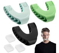 MHDUYEG Muscler Machoire Lot de 3 Machoire Musculation pour Hommes et Femmes,3 Niveaux d'Jaw Trainer, Jawline Trainer pour Le Gomme Machoire Musculation,Muscle Machoire amélioration de la Ligne de la
