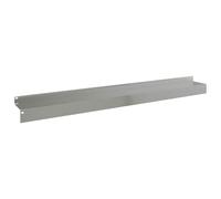 Mhdvray 20x Bordure de Pelouse en Acier Thermolaqué 100x10x8cm Argenté | Bordures souples et modulables pour séparer les allées, parterres de fleurs et massifs de votre jardin avec élégance.