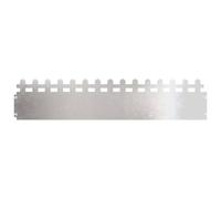 Mhdvray 30x Bordure de Jardin Acier Inoxydable 103x22 cm Argent | Délimitation élégante pour parterre de fleurs et terrasse. Séparation nette des espaces extérieurs avec finition argentée.