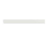 Mhdvray 50x Bordure de Pelouse Blanc 10x103 cm en Acier Flexible | Séparation nette pour parterres de fleurs et allées de jardin. Acier flexible pour réussir l'aménagement de votre cour.