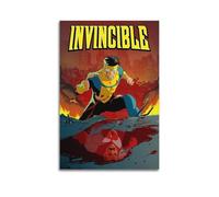 MHEGSNGA Invincible Poster sur toile vintage pour décoration de chambre à coucher, sans cadre, 20 x 30 cm