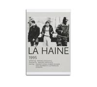 MHEGSNGA LA HAINE - Impression sur toile vintage pour décoration de chambre à coucher, sans cadre, 40 x 60 cm