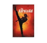 MHEGSNGA Poster de karaté pour enfant - Couverture artistique vintage - Décoration de chambre à coucher - Affiches sur toile pour chambre à coucher - 20 x 30 cm - Sans cadre