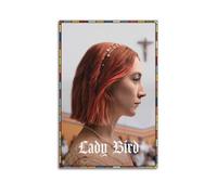 MHEGSNGA Poster de Lady Bird - Couverture artistique vintage - Décoration de chambre à coucher - Affiches sur toile pour chambre à coucher - 30 x 45 cm - Sans cadre