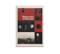 MHEGSNGA Poster « Memories Of Murder » - Couverture artistique vintage - Décoration de chambre à coucher - Affiches sur toile pour chambre à coucher - 40 x 60 cm - Style sans cadre