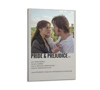 MHEGSNGA Poster Pride & Prejudice1 - Couverture artistique vintage - Décoration de chambre à coucher - Affiches sur toile pour chambre à coucher - 60 x 90 cm - Style cadre