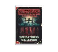 MHEGSNGA Poster Stranger Things - Couverture d'art vintage - Décoration de chambre à coucher - Affiches sur toile pour chambre à coucher - 30 x 45 cm - Style sans cadre