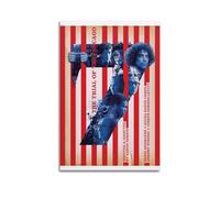 MHEGSNGA Poster The Trial of The Chicago 7 - Impression sur toile pour chambre à coucher - 20 x 30 cm - Sans cadre