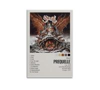 MHEGSNGA Prequelle de Ghost Poster vintage pour décoration de chambre à coucher, décoration de chambre, affiche sur toile pour chambre à coucher, 50 x 75 cm, style sans cadre