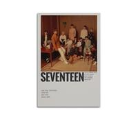 MHEGSNGA Seventeen Poster vintage pour décoration de chambre à coucher - Impression sur toile pour chambre à coucher - 30 x 45 cm - Style sans cadre