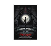 MHEGSNGA The Crow Poster sur toile vintage pour décoration de chambre à coucher, 40 x 60 cm, sans cadre