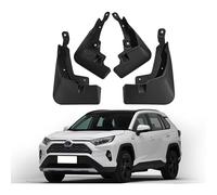 Mhfdpp 4 Pièces Voiture Bavettes pour Toyota RAV4 2019-2024 Hybride XA50 2022 Garde Boue Rabats Imperméable Roue Protection Anti-Éclaboussures Durable Extérieurs