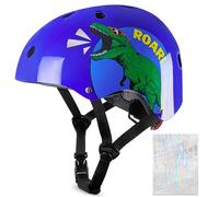 MHJY Casque Velo Enfant Casque Protection Roller Fille Ajustable Casque de Sécurité Sportive Trotinette Scooter Skateboard Moto pour Filles et Garçons 3-8 Ans