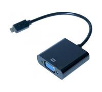 MHL vers VGA Converter, Micro USB 5 broches St. / VGA Bu. + Audio