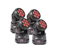 BeamZ MHL74 - 4 x lyres Wash 7x LED RGBW 10W