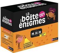 MHM - CE1 - la boite à énigmes Edition 2024 - Nicolas Pinel - Nathan - Boîte ou accessoire - Scolaire / Universitaire