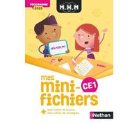 MHM – Mes mini-fichiers CE1 : Programme 2025 – Nathan