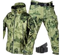 MHNFGDSE Hommes Tactique Militaire Costumes Uniforme Combat Militaire Tactique Hommes Ensemble Chemise Et Pantalon Ensembles Uniformes CP Camo Chasse Au Paintball Airsoft L'armée,B,L