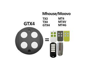 (mhouse) Remplacement de la télécommande Mhouse Moovo Mhouse Tx4 Tx3 Gtx4 Gtx4c Moovo Mt4 Mt4v Mt4g