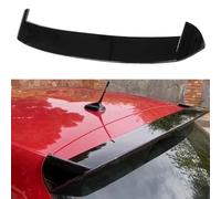 MHOZLHY Becquets Arrière Voiture pour Seat Ibiza 6F 2017-2021,Diffuseur Spoiler Coffre Arrière Aile Queue de Voiture Requin Aileron Accessoire,Glossy Black
