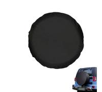 MHOZLHY Housse Roue de Secours de Voiture pour Jeep Wrangler Sahara,PVC Cuir Housse Pneu de Rechange Coque Auto Enjoliveur Couvre-Roue Couverture Roue de Secours,17 inch for Tyre (32"-34")
