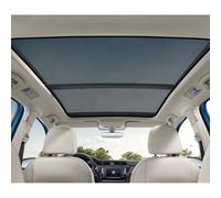 MHOZLHY Pare Soleil Toit Ouvrant Voiture pour VW Tiguan 2007 2008 2009 2010 2011 2012 2013 2014 2015 2016,2 PCS Auto Chaussette Rideau Fenêtre Occultant Cache Anti UV Protection Soleil,A-Black