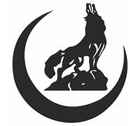 MHP Bozkurt Hilal Sticker mural pour voiture et ordinateur portable Motif Istanbul Turquoise 60 cm