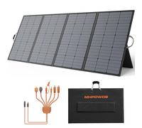 MHPOWOS 400W 220W 110W Panneau solaire portable léger, panneau solaire pliable pour les activités de plein air, étanche IP67 pour camping-car 110W solar panel