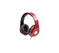 MHS-DTW-R - Ecouteurs avec micro - circum-aural - filaire - jack 3,5mm - rouge