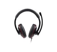 Gembird MHS-U-001 - Micro-casque - circum-aural - filaire - noir brillant Noir brillant G